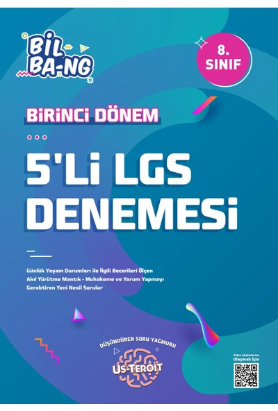 Kültür Yayıncılık Birinci Dönem 5li LGS Denemesi