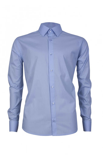 Uzun Kollu Mavi Gömlek