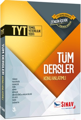 Sınav Yayınları TYT Tüm Dersler Konu Anlatmlı Tek Kitap