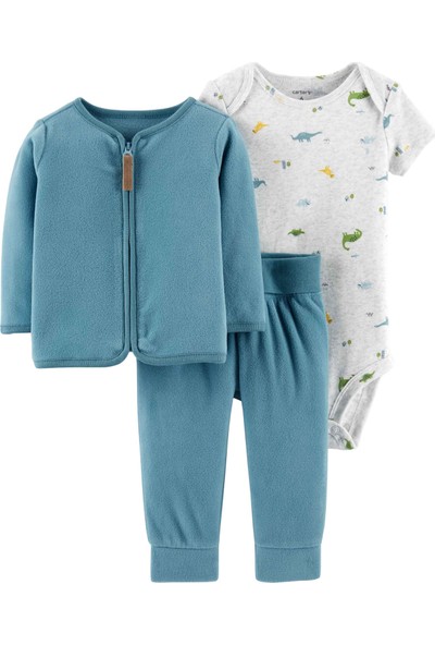 Layette Erkek Bebek 3lü Set